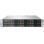 HPE ProLiant DL380 Gen9 Server 14Bay, 2x Intel Xeon E5-2686 v4  2.3 GHz, 64 GB DDR4 RAM, 2*400G SSD + 6*8TB SAS HPE 12G Hewlett-Packard Enterprise (Total 50TB SAS HPE 12G), 2x 1400W PSU