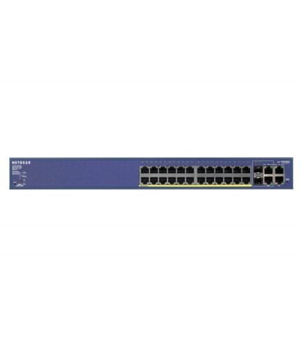 NETGEAR FS728TP - 10/100 Smart Switch with 4 Gigabit Ports and 24 POE Ports