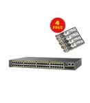 Cisco Catalyst (2960S-48LPS-L) switch - 48 ports POE +  managed +4Gbic Cisco1G Free