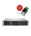 HPE Proliant DL 380 G9 2U Rack Server 8 Bay 2.5 inch + Fiber Card 2 Port 10G Free