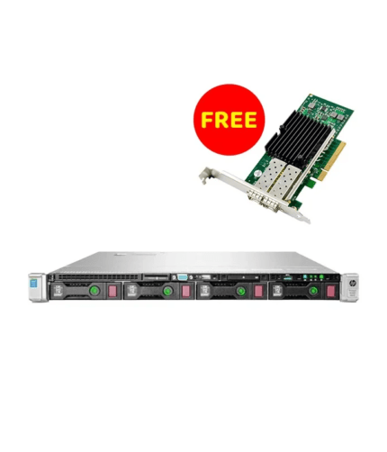 HPE Proliant DL 360 G9 V4 WITH Free Fiber Card 2 Port 10G
