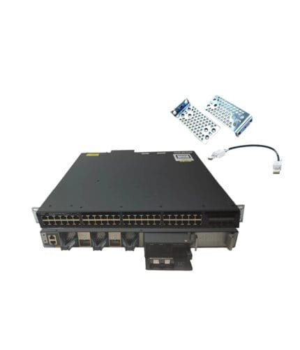 Cisco Catalyst 3650 48-Port POE+ 4x1G SFP Uplink Power supply 1025W + Stack Data Cable FREEEE