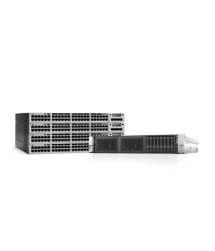 5 Switch Cisco Catalyst WS-C3850 48P POE+ Uplink 10G + HPE Proliant DL 380 G9 V4 2U