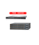 3 SWITCHES ARUBA S2500 UPLINK 10G + DELL POWEREDGE R640 8BAY SFF