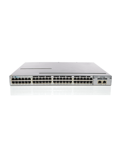 Cisco Catalyst 3750X – 48Port 1G POE+ uplink 2 Port RJ45 10G