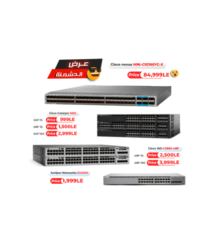 Cisco nexus N9K-C92160YC-X +10 pieces Offer