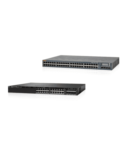 Aruba S2500 48P PoE Uplink 10G+ Cisco 3650 24P 1G PoE+ Uplink 10G
