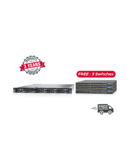 Dell PowerEdge R630 ( 8 BAY  2.5 inch SFF ) + 3 SWITCHES ARUBA FREE