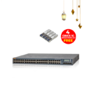 ARUBA S2500 48P 1G PoE Uplink 1G 4 GBICS 1G SINGLE MODE ( LR ) FREE 🎁🔥 🔥