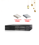 2 SWITCHES Cisco Catalyst 3650 24P 1G PoE+ Uplink 10G WITH 8 GBICS 10G FREE🎁💥