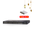 Cisco 3650 48P 1G PoE+ Uplink 1G With 4 Gbic 1G Multi Mode ( SR )