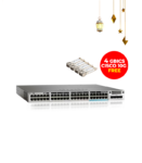 Cisco 3850 48 Port RJ45 ( 12Port RJ45 10G ) UPOE 🔥Uplink 10G