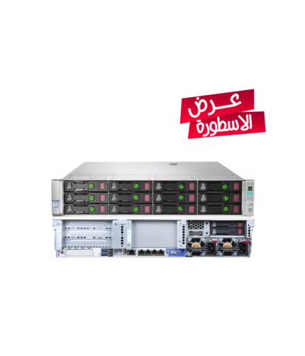 HPE Proliant DL 380 G9 V4 14 Bay 3.5 inch ( 2Bay SFF + 12Bay LFF ) Rack Server