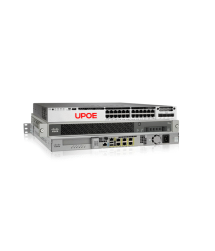 Cisco 3850 24P 1G UPoE Uplink 10G & Cisco Firewall 5515-X & 4 Gbics Cisco 10G Freee 🔥