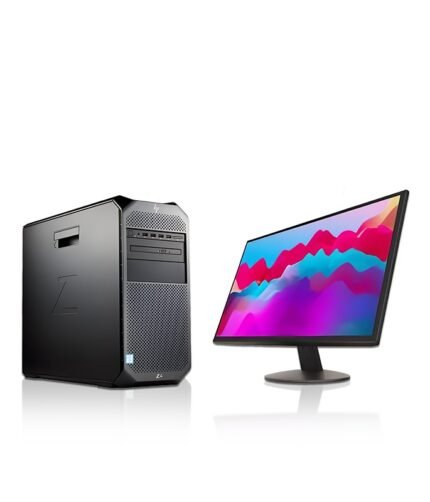 HP WorkStation Z4 G4 & Monitor 22 inch Super Slim