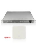 Arista 7050T-52 48 Port 10G Rj45 & 4 Port SFP+ 10G & CISCO AIR-AP1852I-I-K9